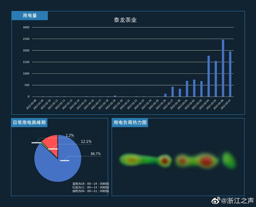 數字化賦能茶產業 國網泰順供電公司繪制茶企生產熱力圖，助推產業升級